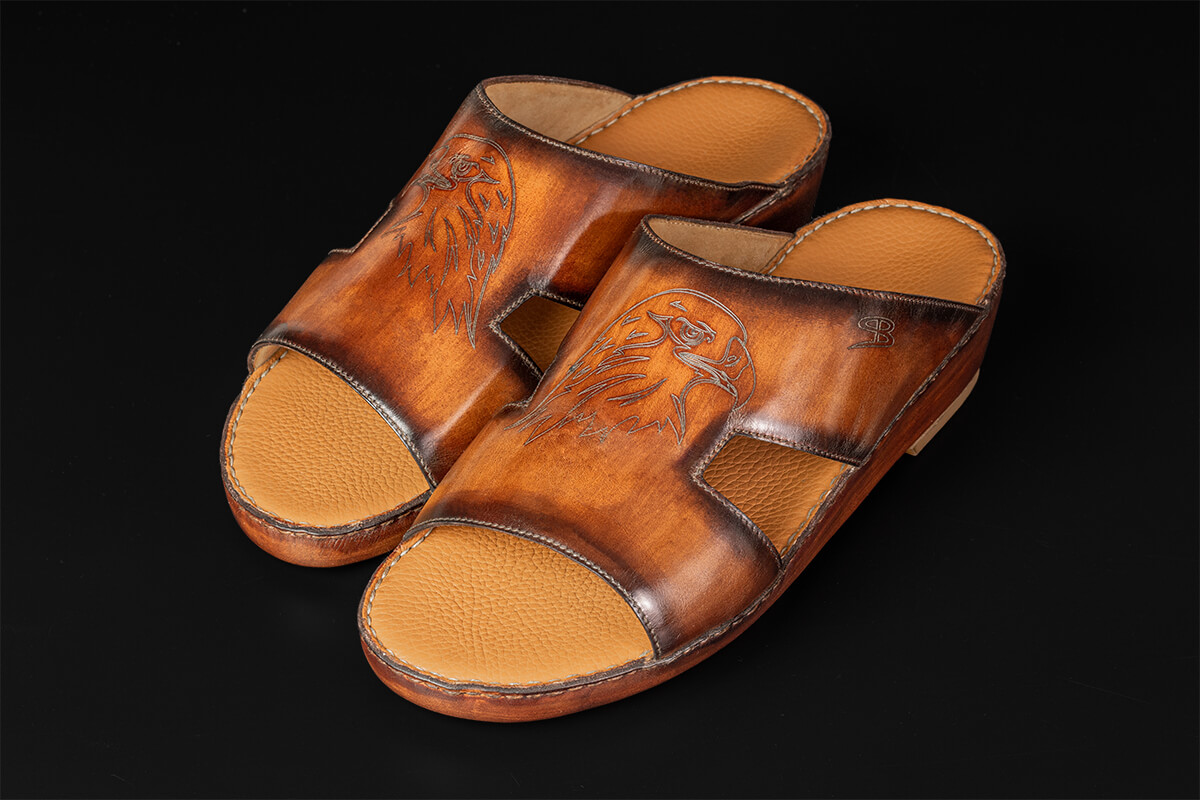 BRISTONI ( II ) Leather Sandals | handmade footwear